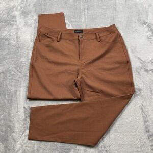 Unbound Merino Wool Pants Mens 34x28 Rust Merino Wool Stretch 5-Pocket